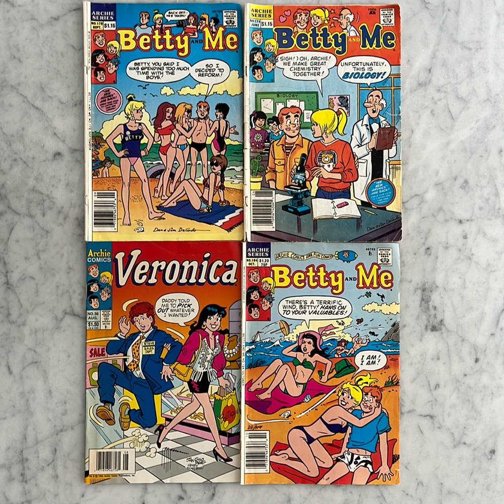 Vintage Archie Series comic books